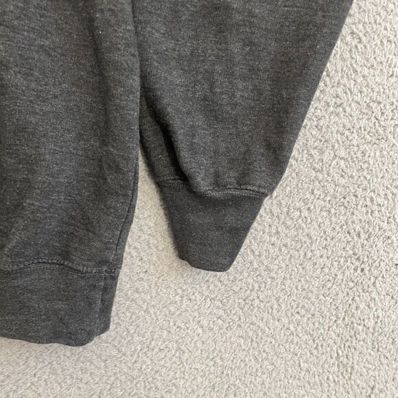 Cadre Sweatshirt Men L Charcoal Blank Pullover - Picture 2 of 9